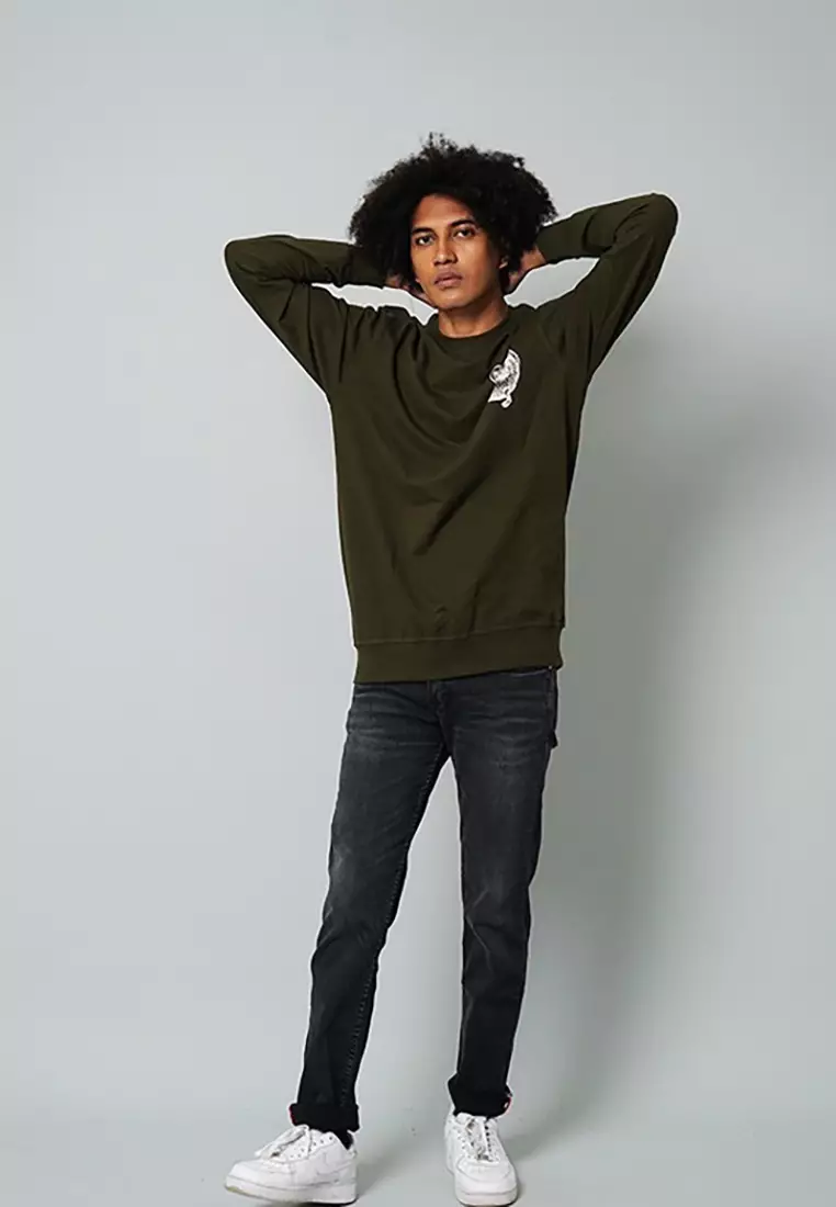 LGS Street - Endless Game - Sweatshirt - Streetwear - Hijau - Unisex - SW.10.H003.019