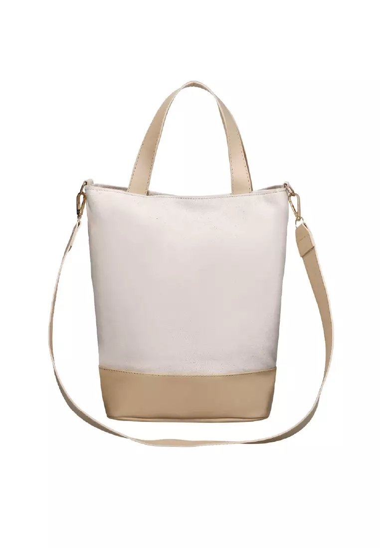 Mayonette Koy Sling Bag - Tas Selempang Wanita Korean Style Fashion Wanita - Cream
