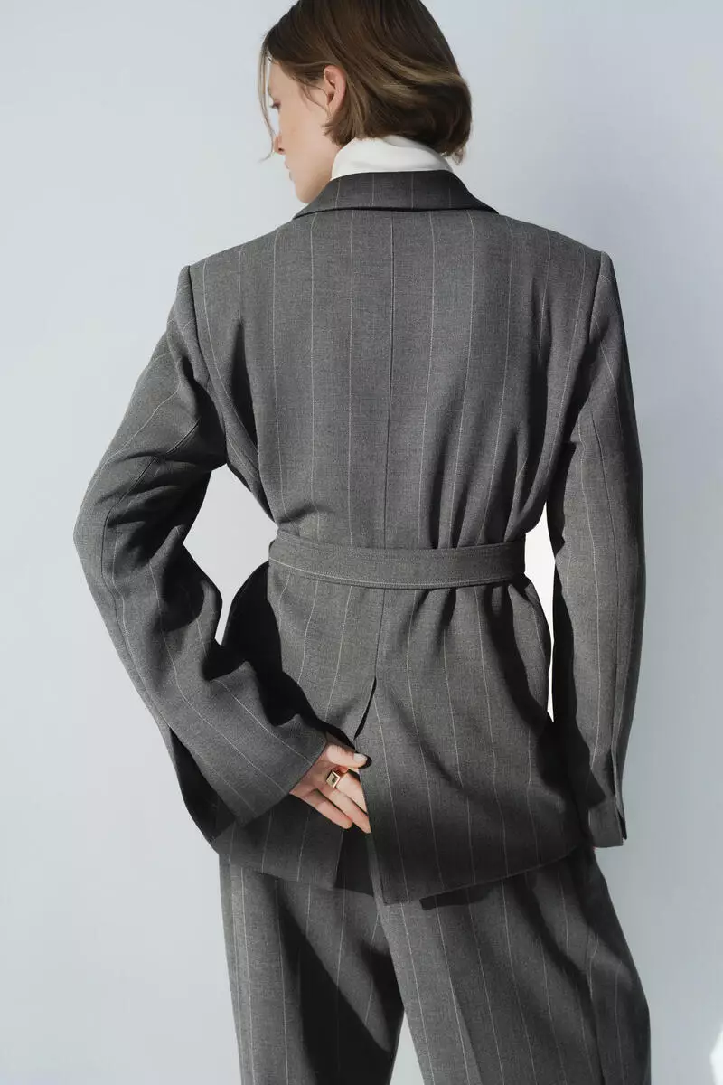 Wrap blazer