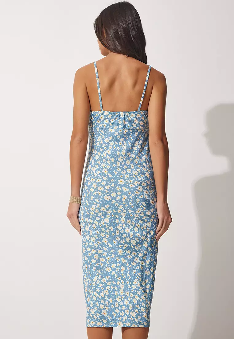 Floral Slit Summer Dress