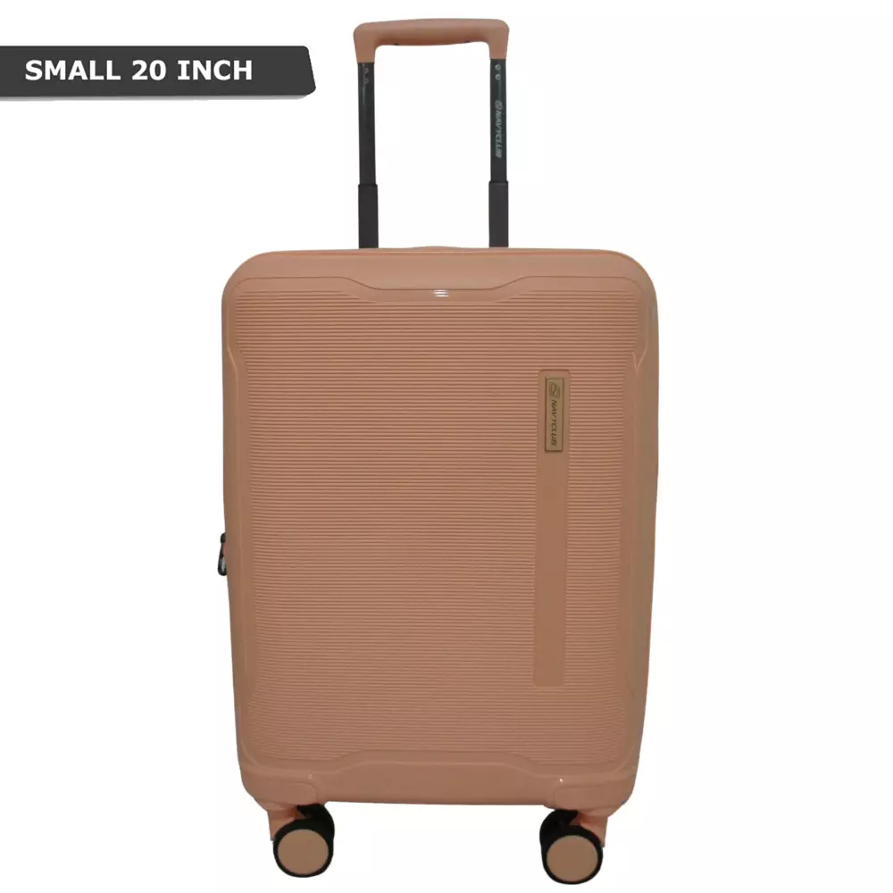 Navy Club Aulus Koper Hardcase - Fiber PP 4 Roda Putar TSA Lock - Size 20/24 Inch