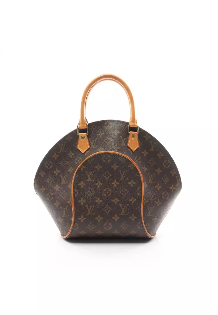 Buy Louis Vuitton Pre-loved LOUIS VUITTON Ellipse MM monogram Handbag PVC  leather Brown Online