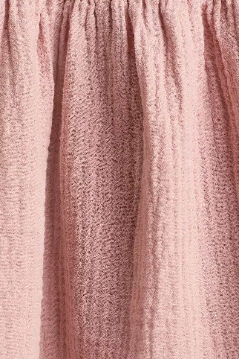 Cotton muslin dress