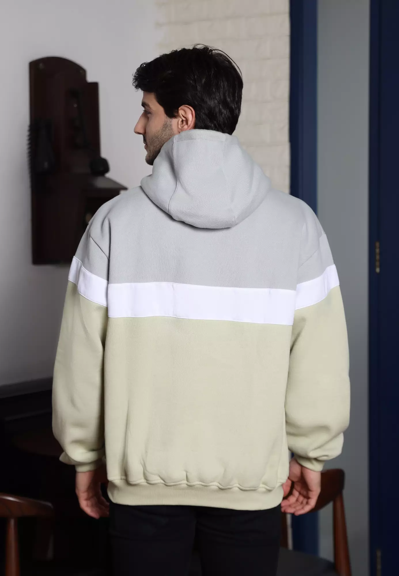 Ryusei Hoodie Boxy Yamakita CMB Light Green