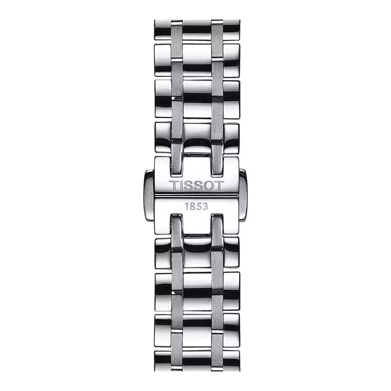 Jam Tangan Wanita Tissot Chemin Des Tourelles Powermatic 80 Lady T-Classic T099.207.11.118.00 MOP Dial St. Steel Strap