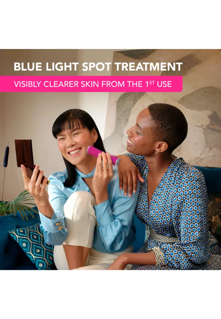 FOREO ESPADA 2 LED Light Therapy Magenta - Blemish Treatment Skincare Device | FDA cleared | Scar Treatment for Face | Pimple & Blemish Removal