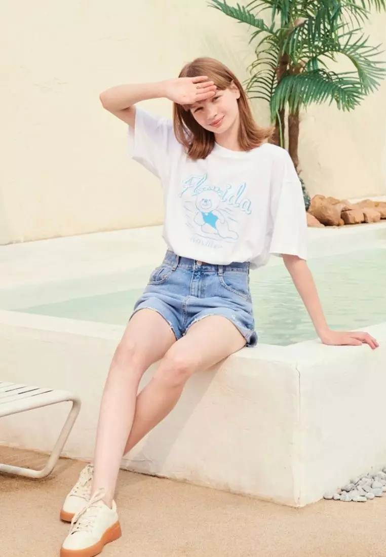 Overfit T-Shirt [Florida] White