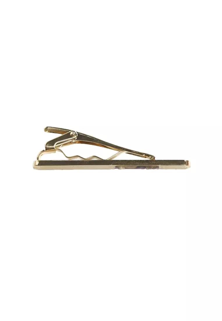 Houseofcuff Pin Tie Jepit Dasi Slim Gold A19