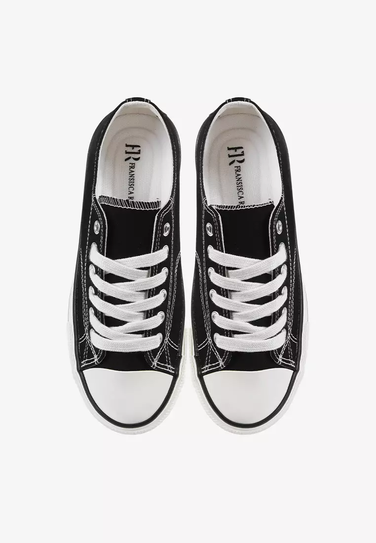 Sepatu Sneakers Sekolah BTS Wanita Unisex L.Corner 01