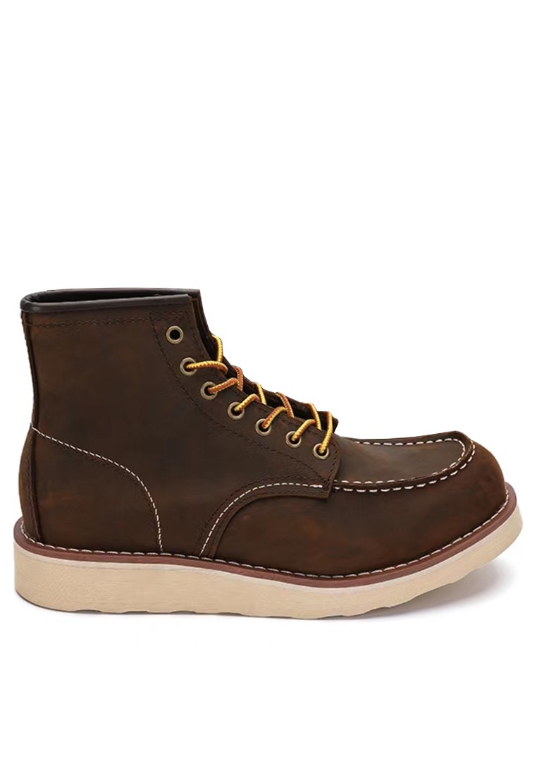 Crazy-Horse Leather Martin Boots CQ2205014