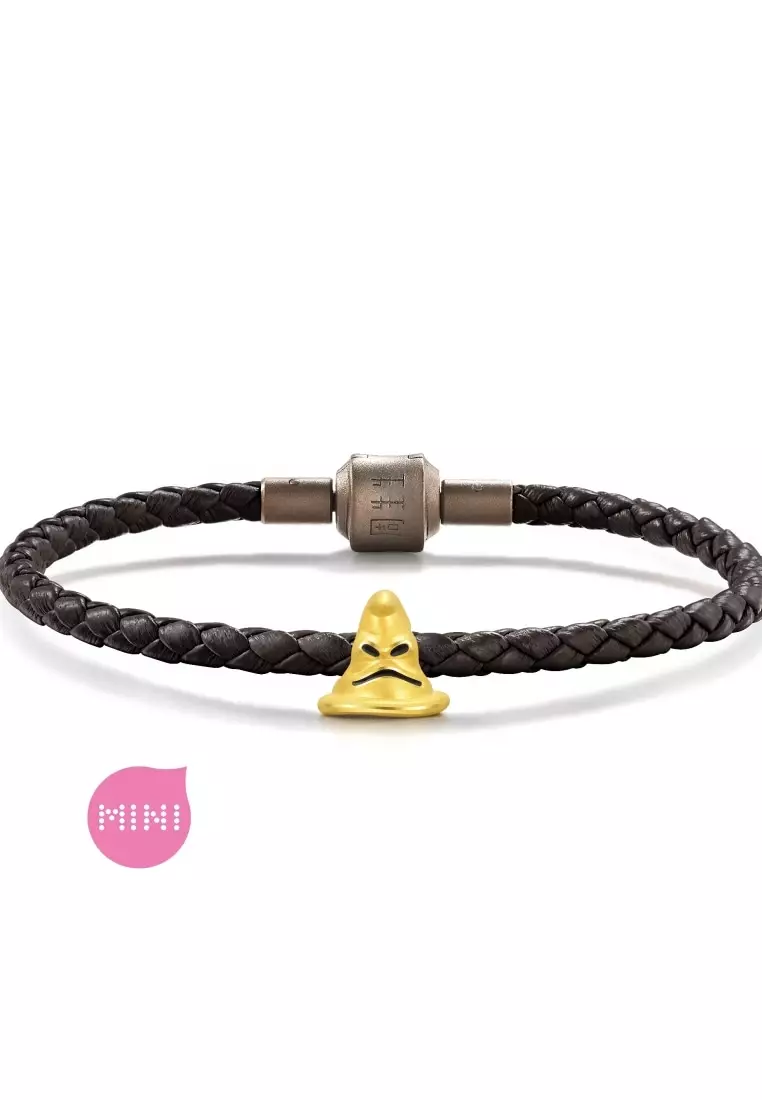 999 Gold Harry Potter Wizard Hat Charm for Women & Men 92752C [Bracelet not included]