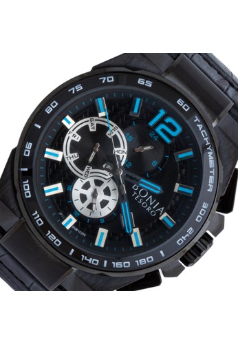Jual BONIA Bonia BP10366 1735C Jam Tangan Pria  Black 