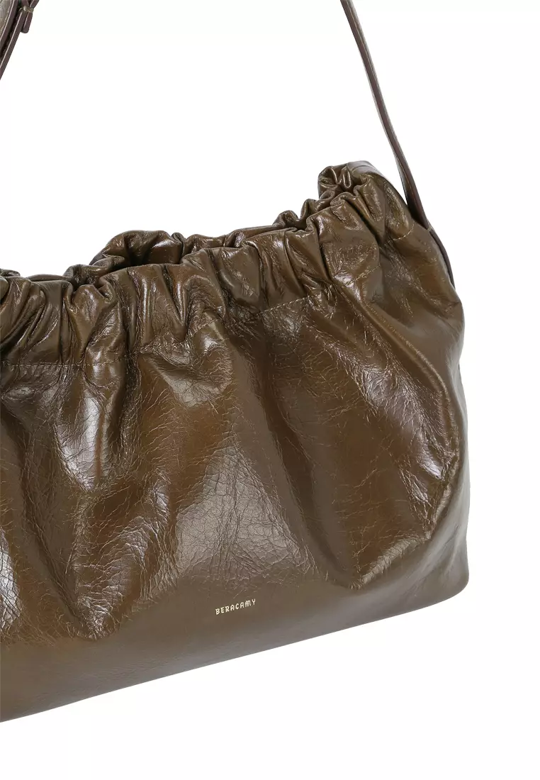 SCRUNCHIE Shoulder Bag - Cacao