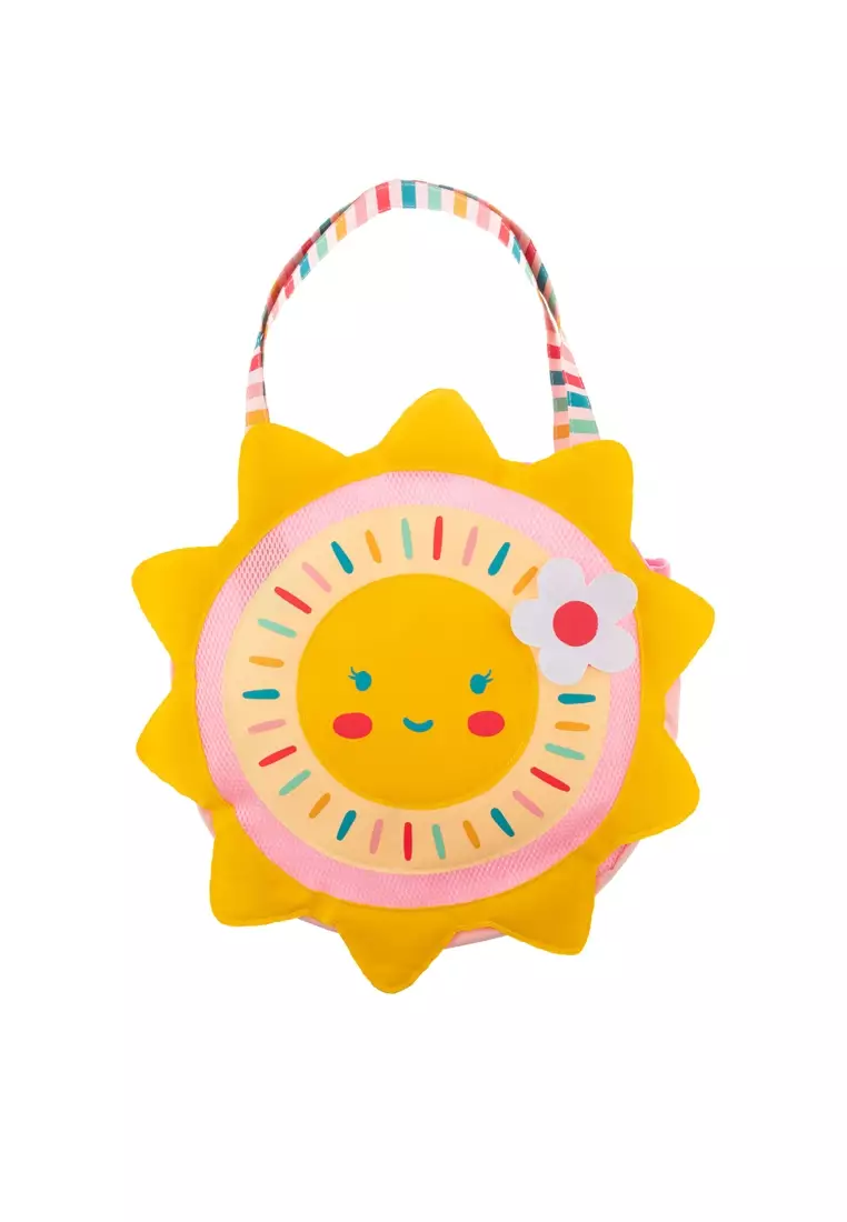 Beach Tote With Sand Toys Sunshine