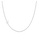 Moody Mood silver .925 Sterling Silver Sideway Letter N Necklace (18k white gold plating) 6B34AAC1350917GS_1