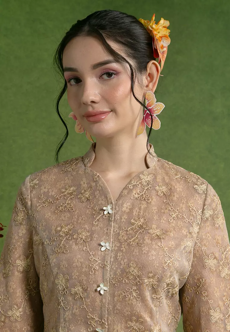 Lily Embroidered Kebaya Top