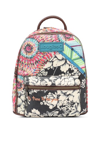 multiple print backpack
