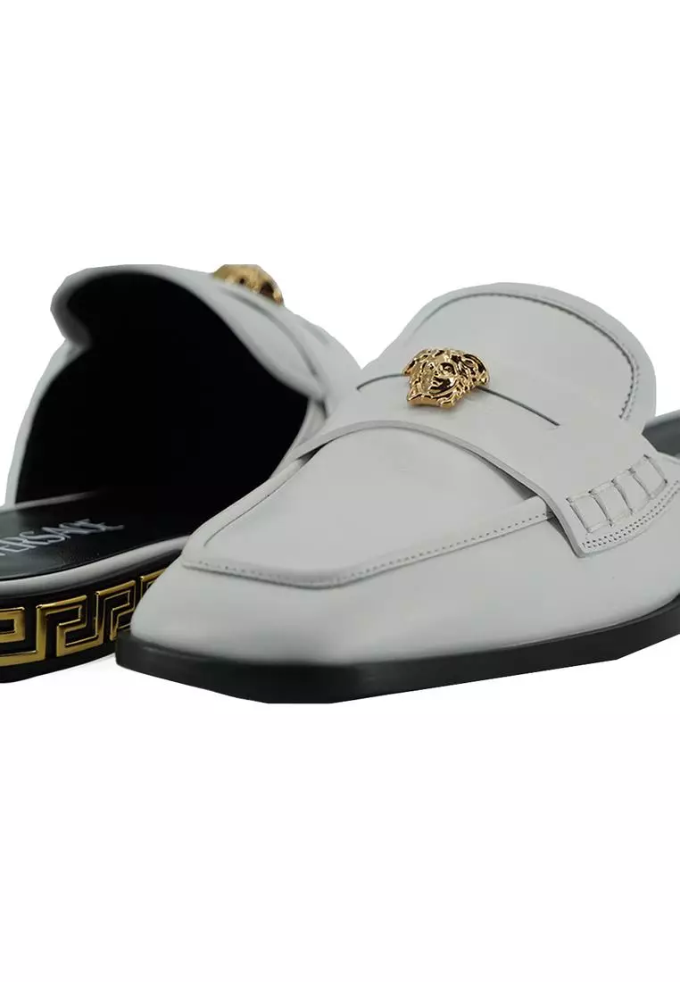 All white hotsell versace slides
