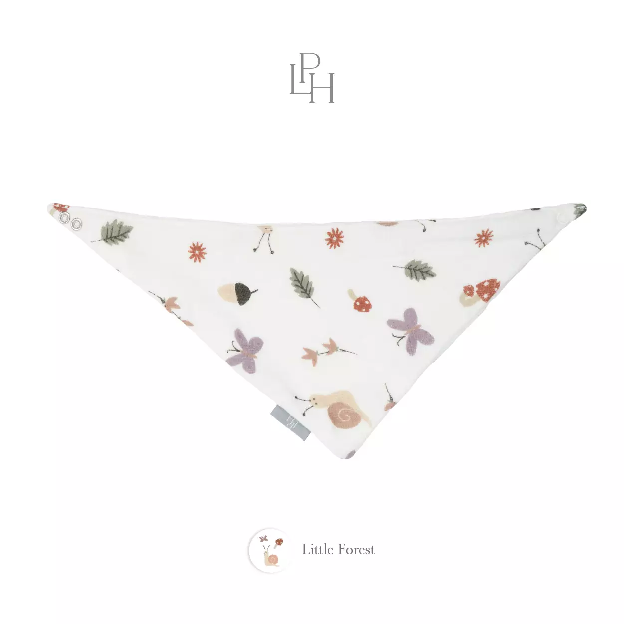 Little Palmerhaus - Bandana Bib 7.0 (Celemek Bayi) Little Forest