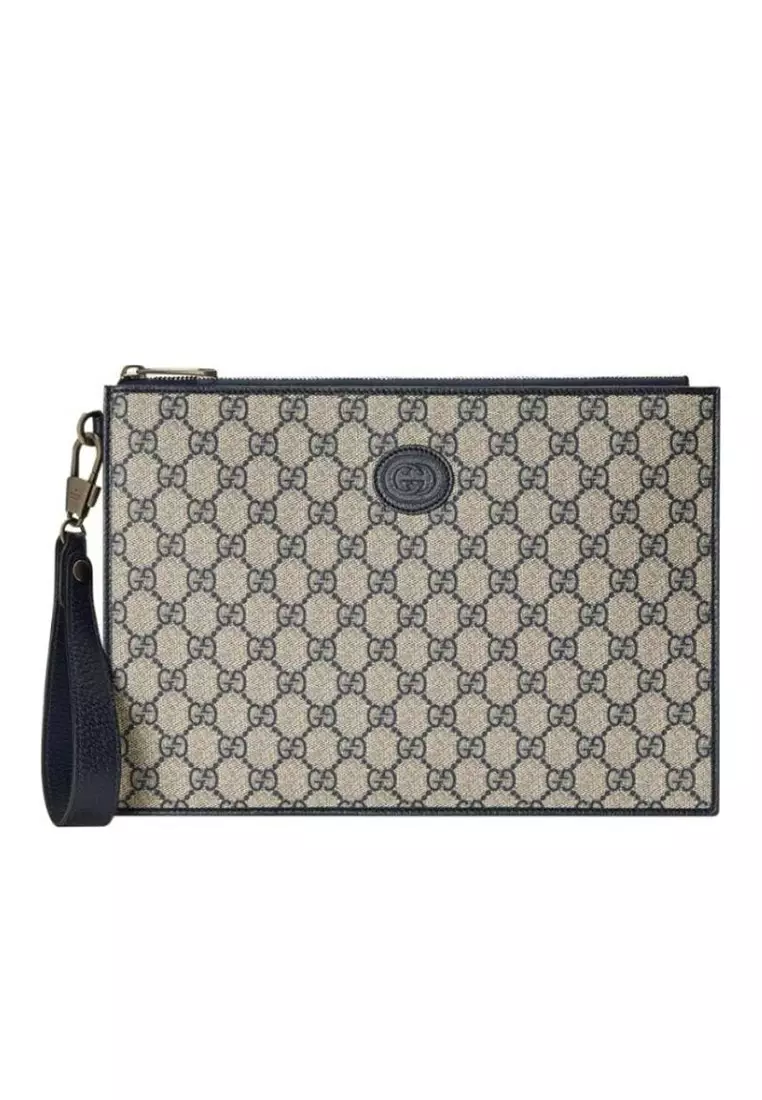 Gucci Canvas leather Men s handbag 672953K9GSN