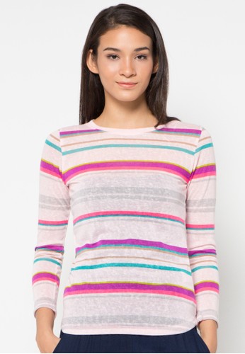 Long Sleeve Stripe T-shirt