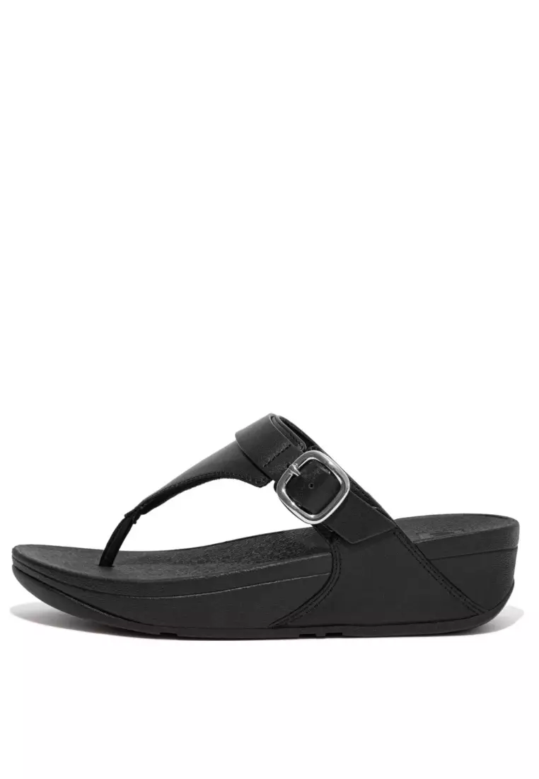 Buy FitFlop FitFlop LULU Women's Adjustable Leather Toe-Post Sandals ...