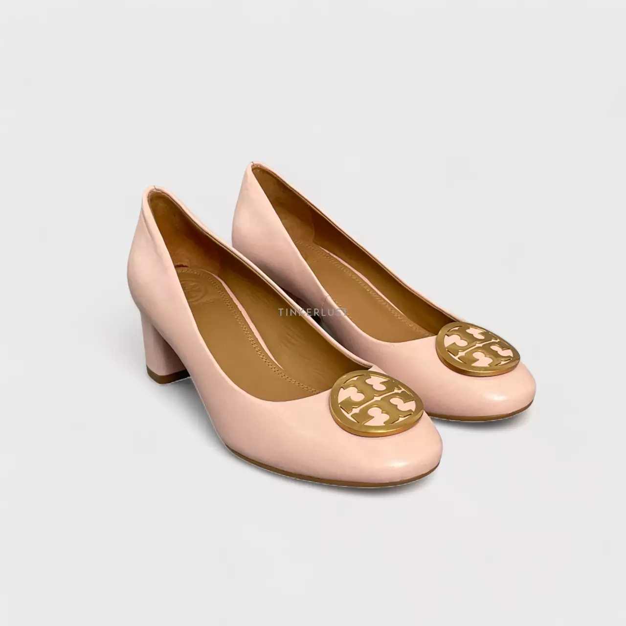 Jual Tory Burch PRELOVED Tory Burch Benton 50 Pink Pumps