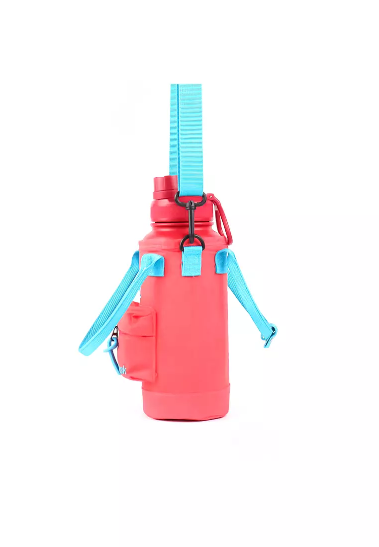 32oz Bottle Bag Pink/Blue