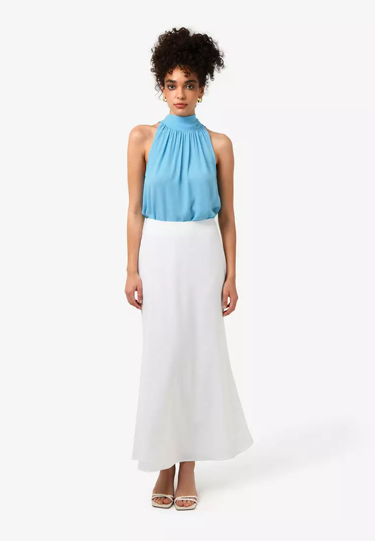 Shelby Draped Sleeveless Top
