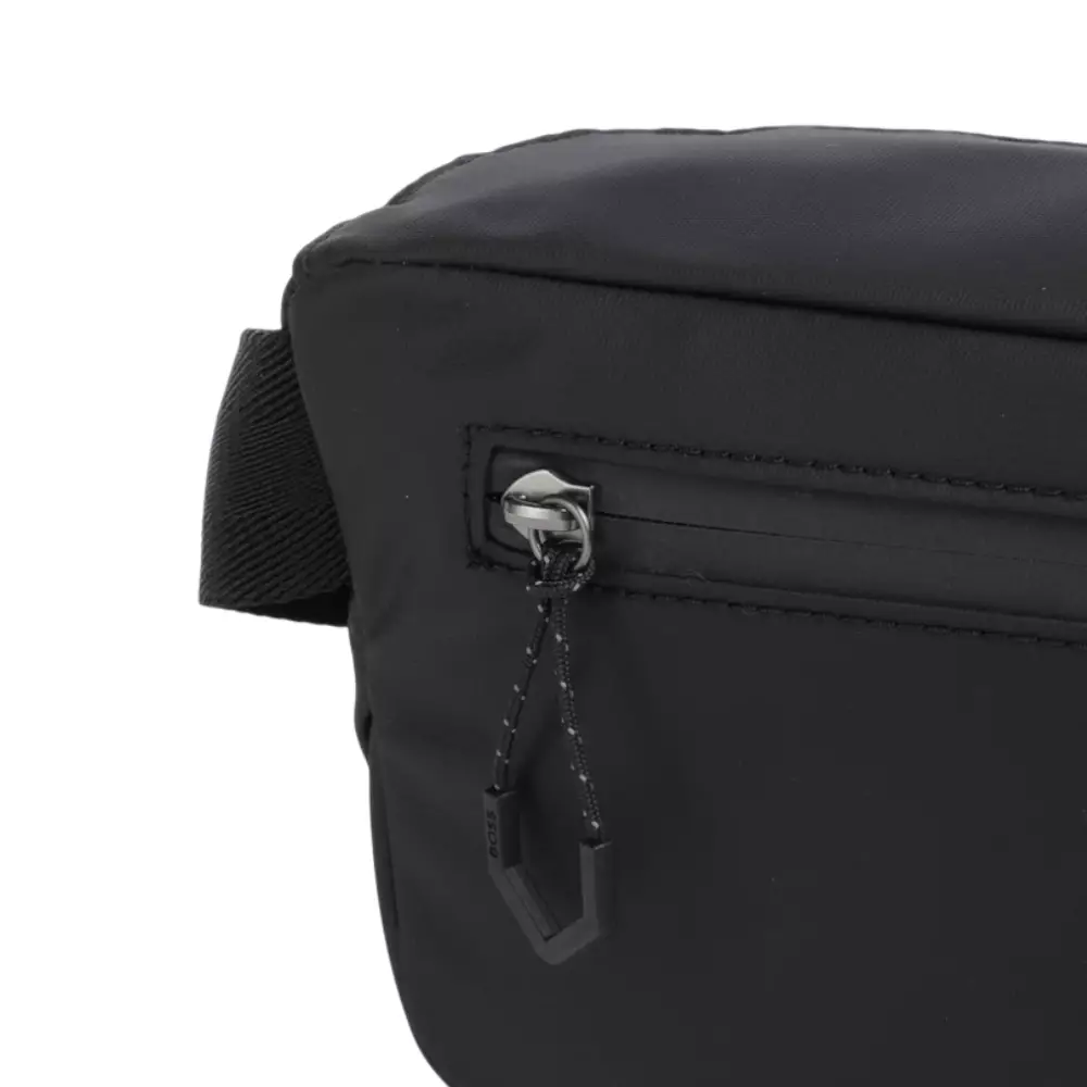 Stenson Polyester Belt Bag Black