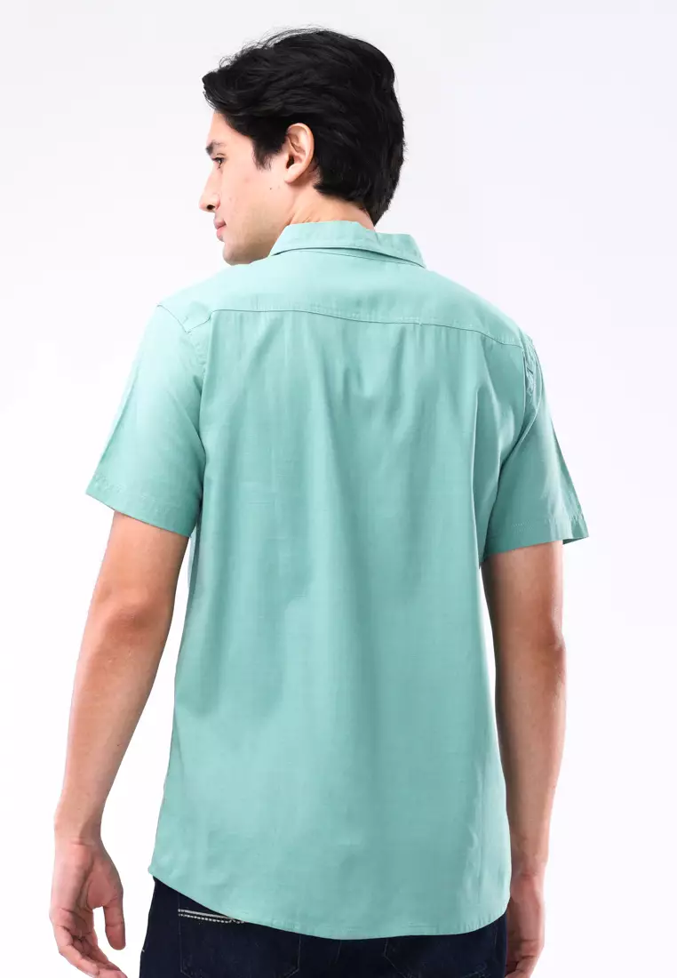 Woven Polo Short Sleeves