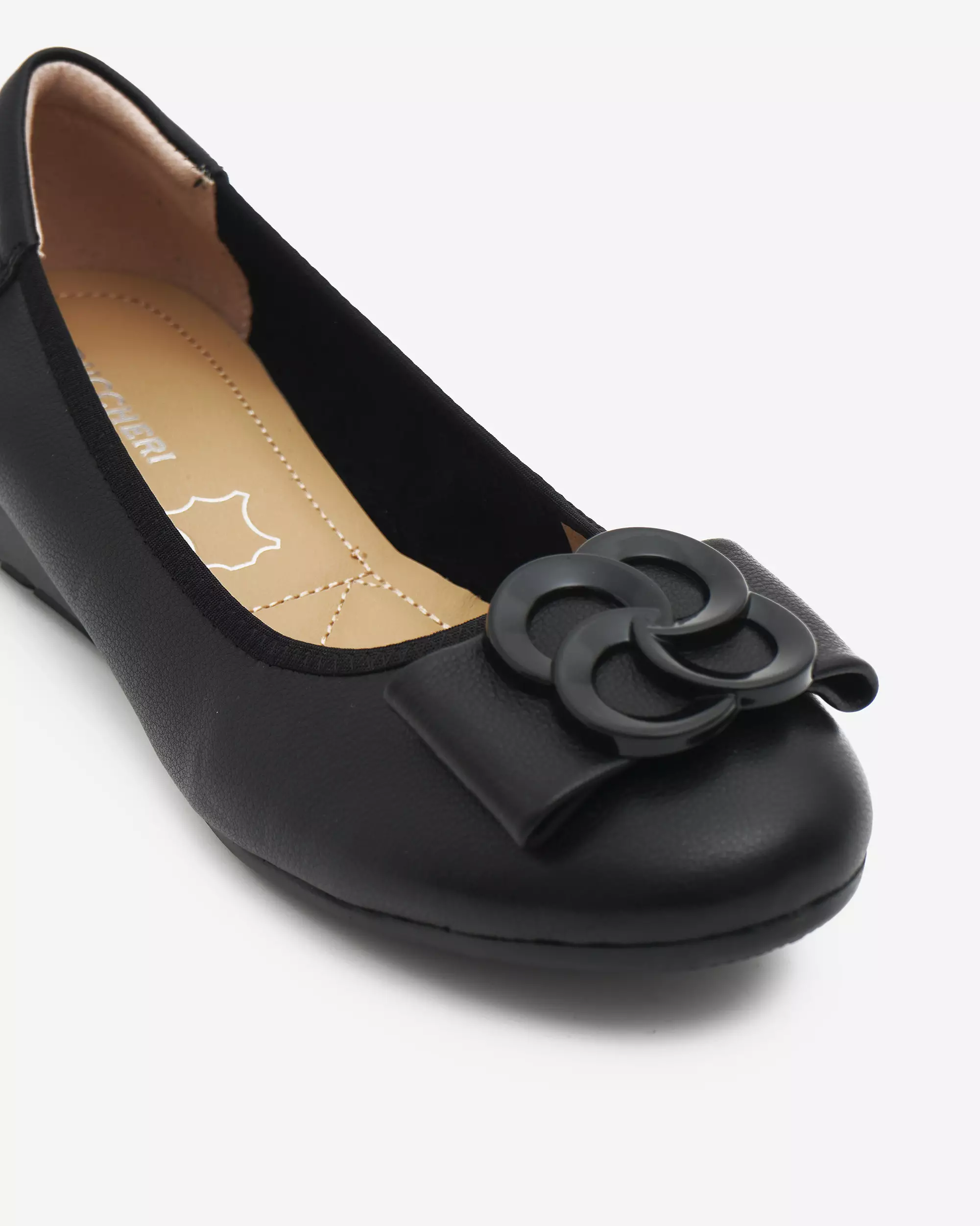 Buccheri Vivienne Flats Women Black