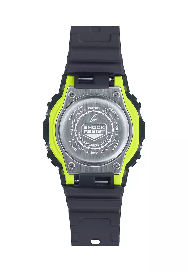 Casio G-SHOCK Jam Tangan Pria - Black Transparent Green  - Resin - GMD-S5610RS-8DR