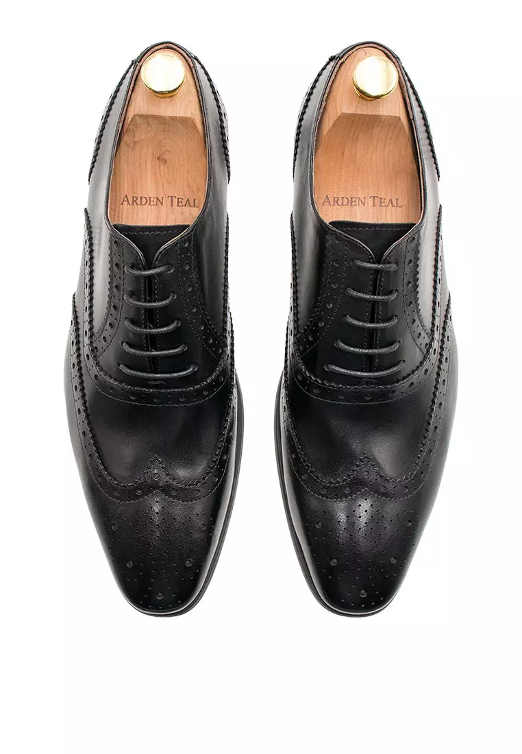 Salvador Wingtip Black Oxford