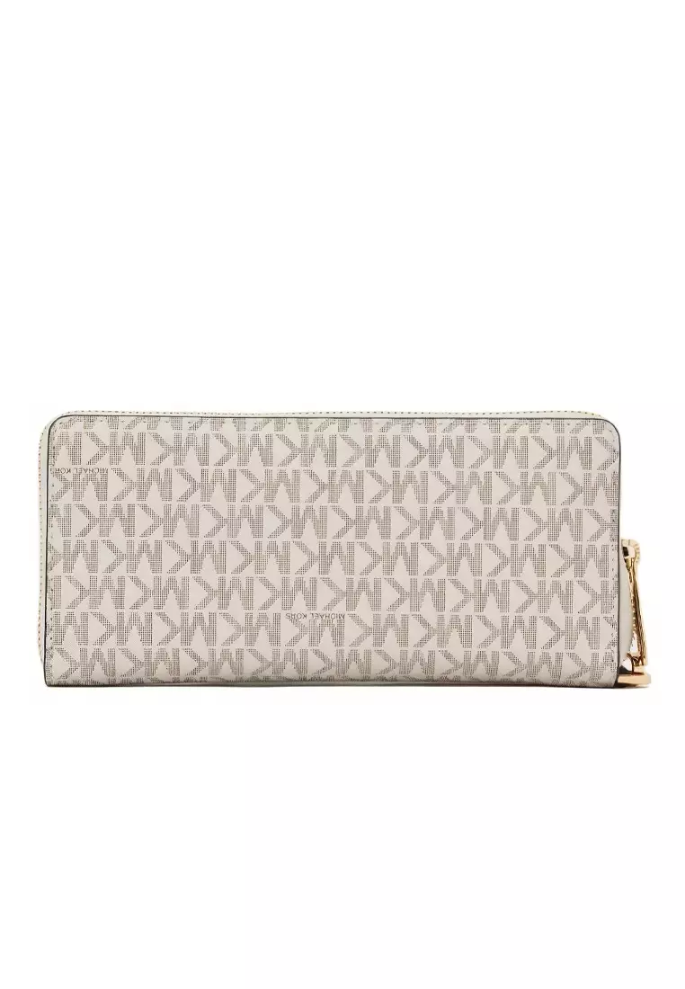 Jet Set 女士錢包香草白 35F8GTVT3B