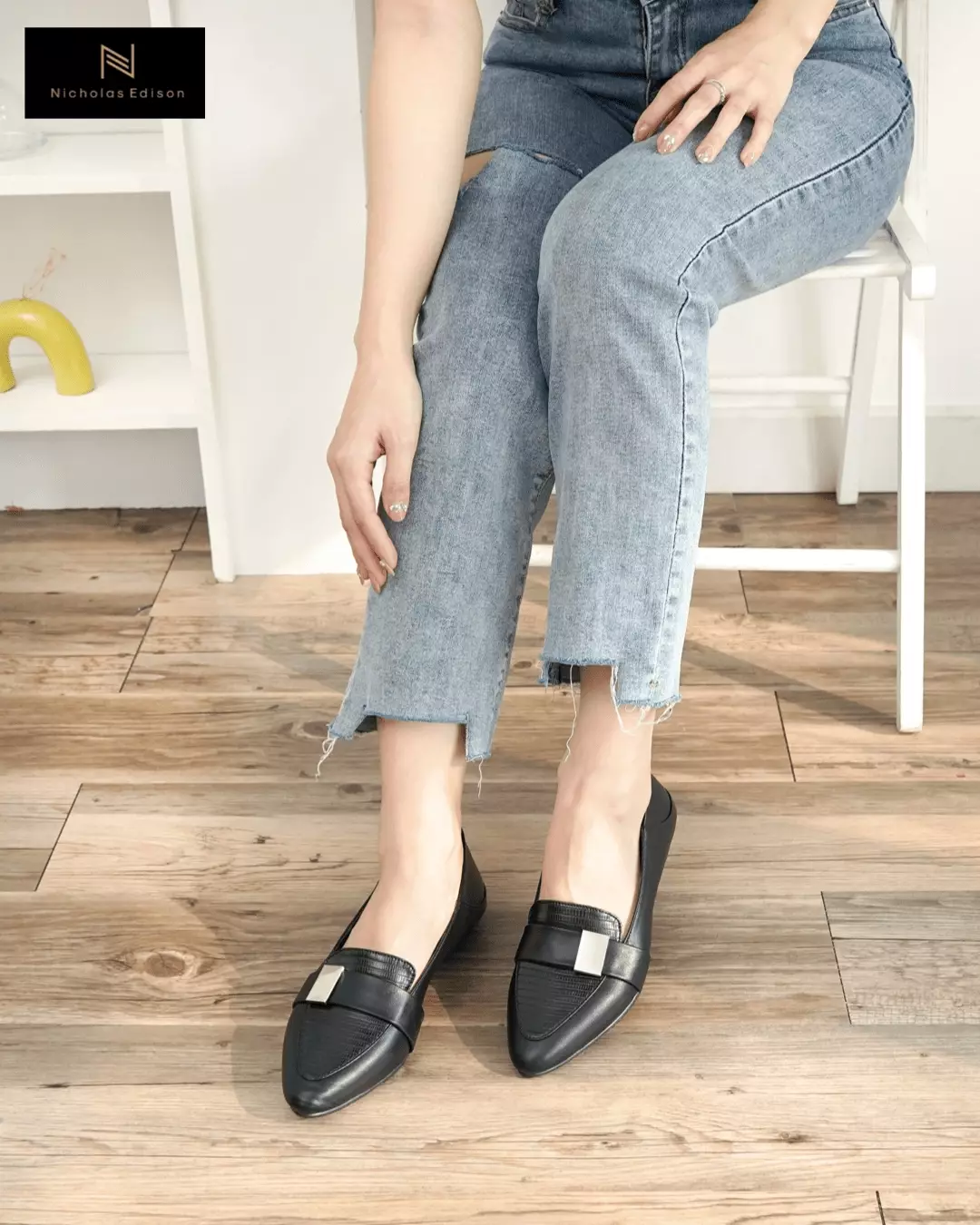 Nicholas Edison Flat Xavon Black
