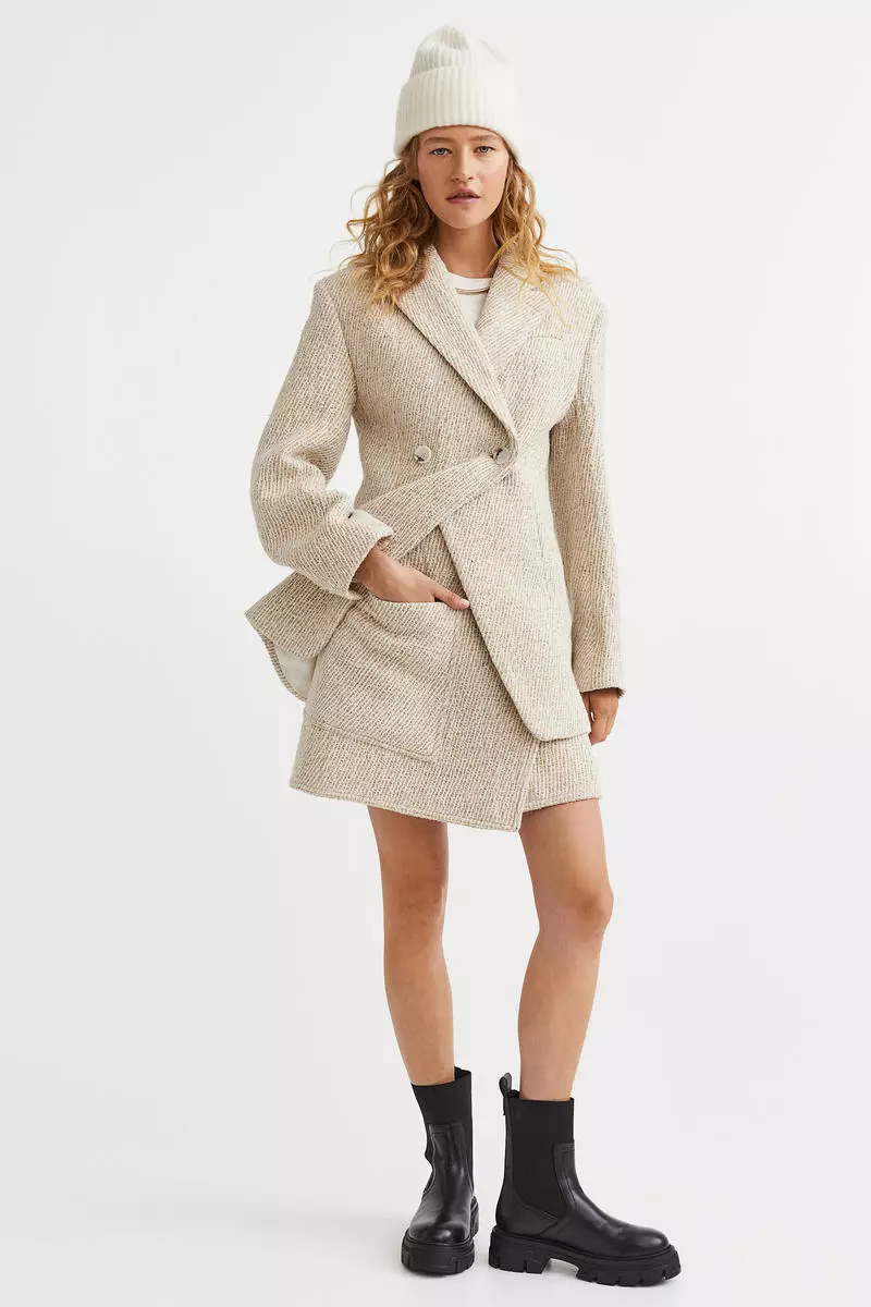 Buy H M Rib knit cashmere hat 2024 Online ZALORA Singapore