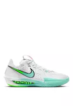 White/Bleached Turq-Green Strike-Black