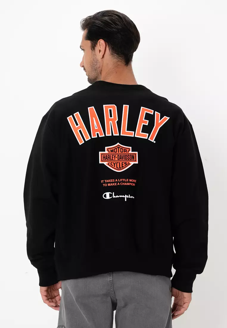 Harley-Davidson® Champion x Harley-Davidson® Fanatic Crew Neck Sweatshirt
