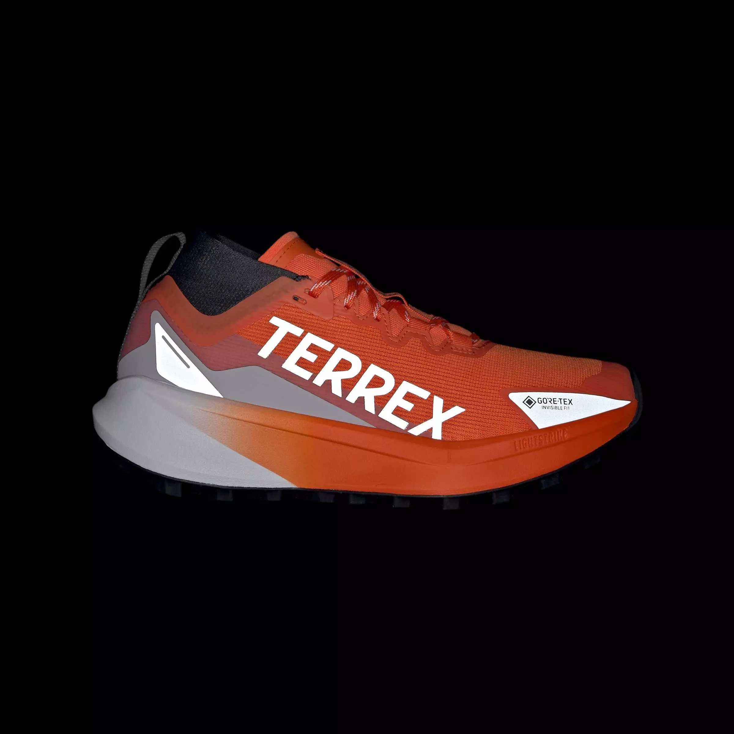 Hiking Terrex Agravic GTX Trail Running Shoes Women Orange JR5248
