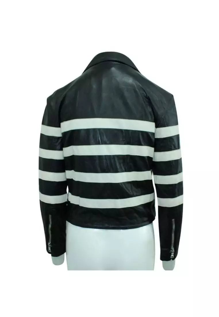 Buy Reformation Pre Loved REFORMATION Black and White Striped