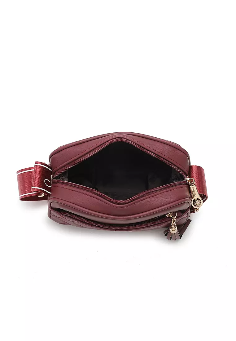 Women's Sling Bag / Crossbody Bag - Red