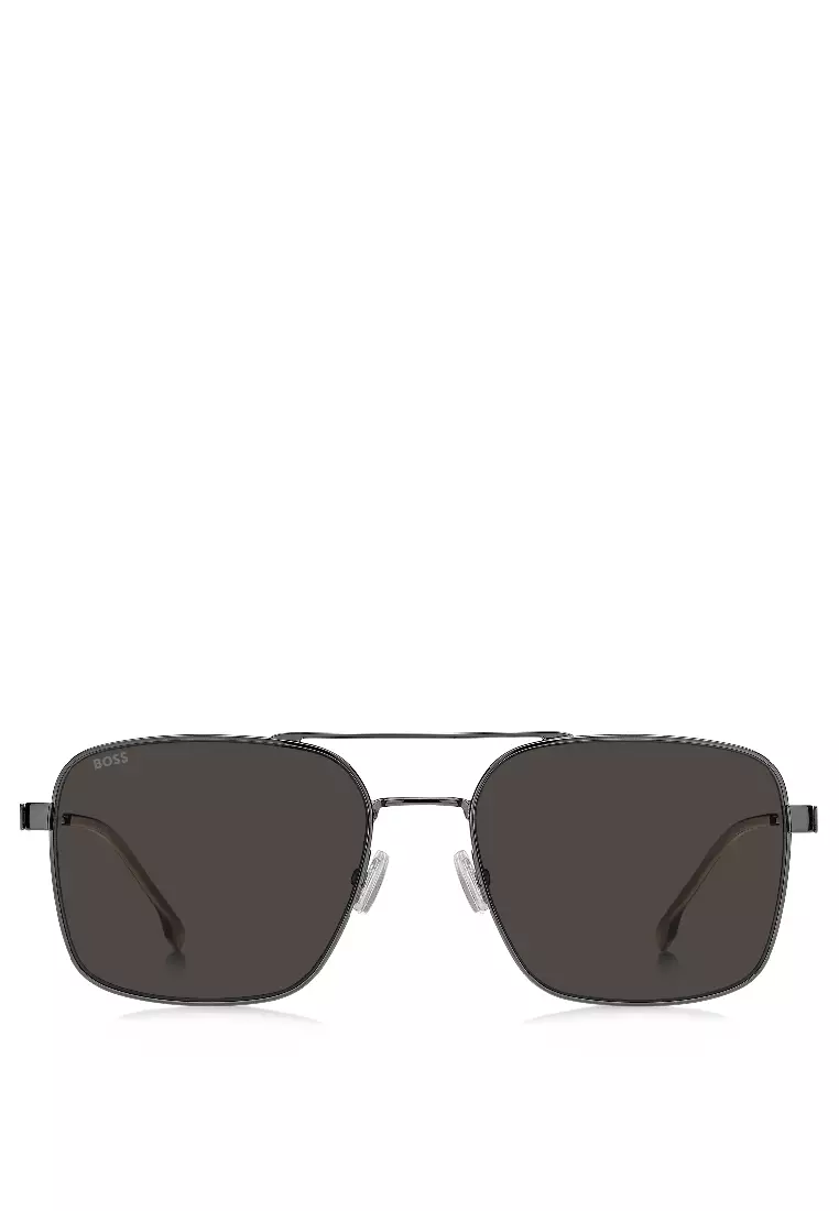 Jual BOSS BOSS Sunglasses BOSS 1695/S-KJ1-IR, Rectangular Sharp with ...