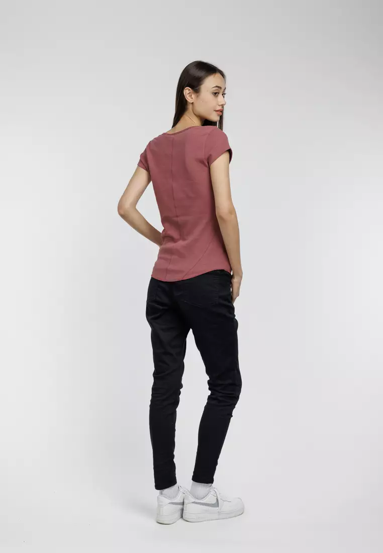 Harley-Davidson Cali Henley Knit Top