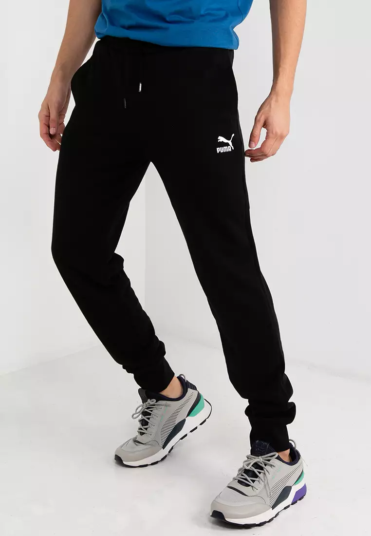Buy PUMA Classics Cuffed Men's Sweatpants in Puma Black 2024