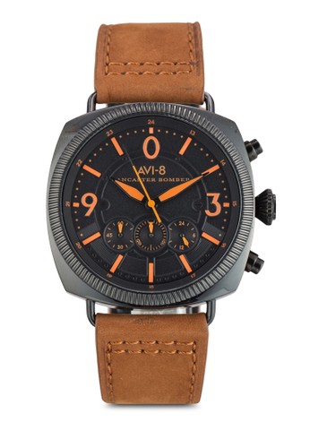 Lancaster Bomber 真皮手錶, zalora 內衣錶類, 飾品配件