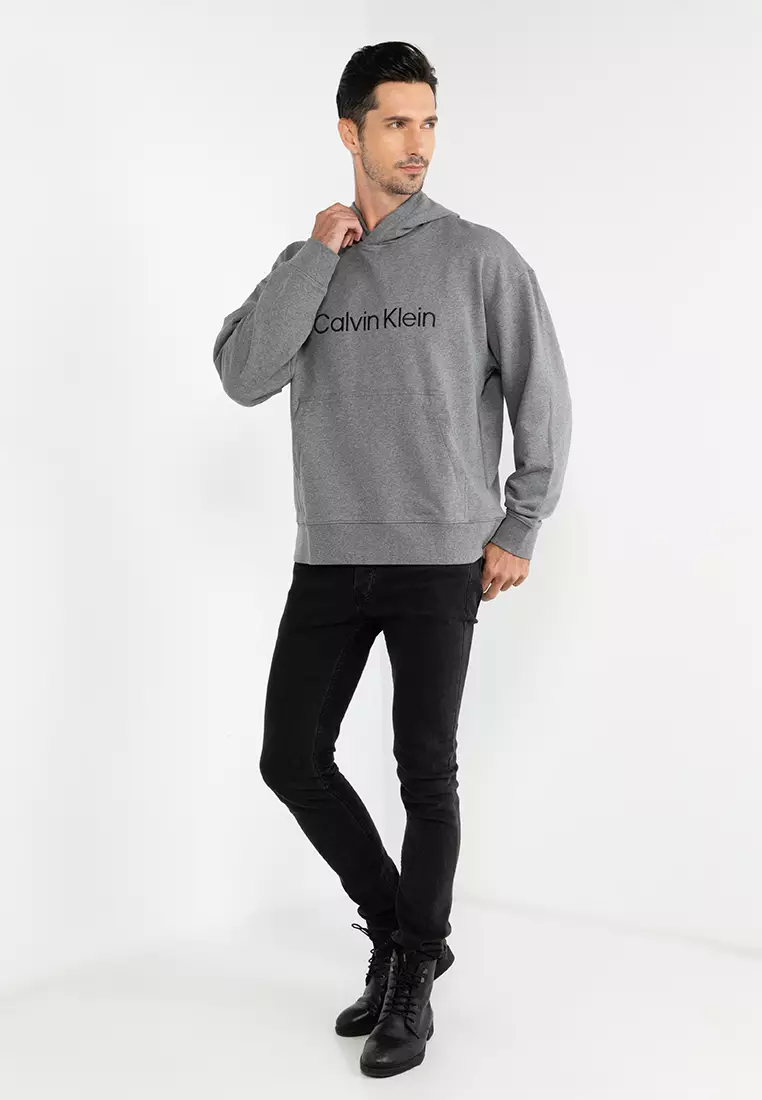 Mens calvin sales klein hoodie sale