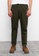 LC WAIKIKI brown and green Standard Fit Linen Look Men's Trousers C1B29AA7FEFD4EGS_3