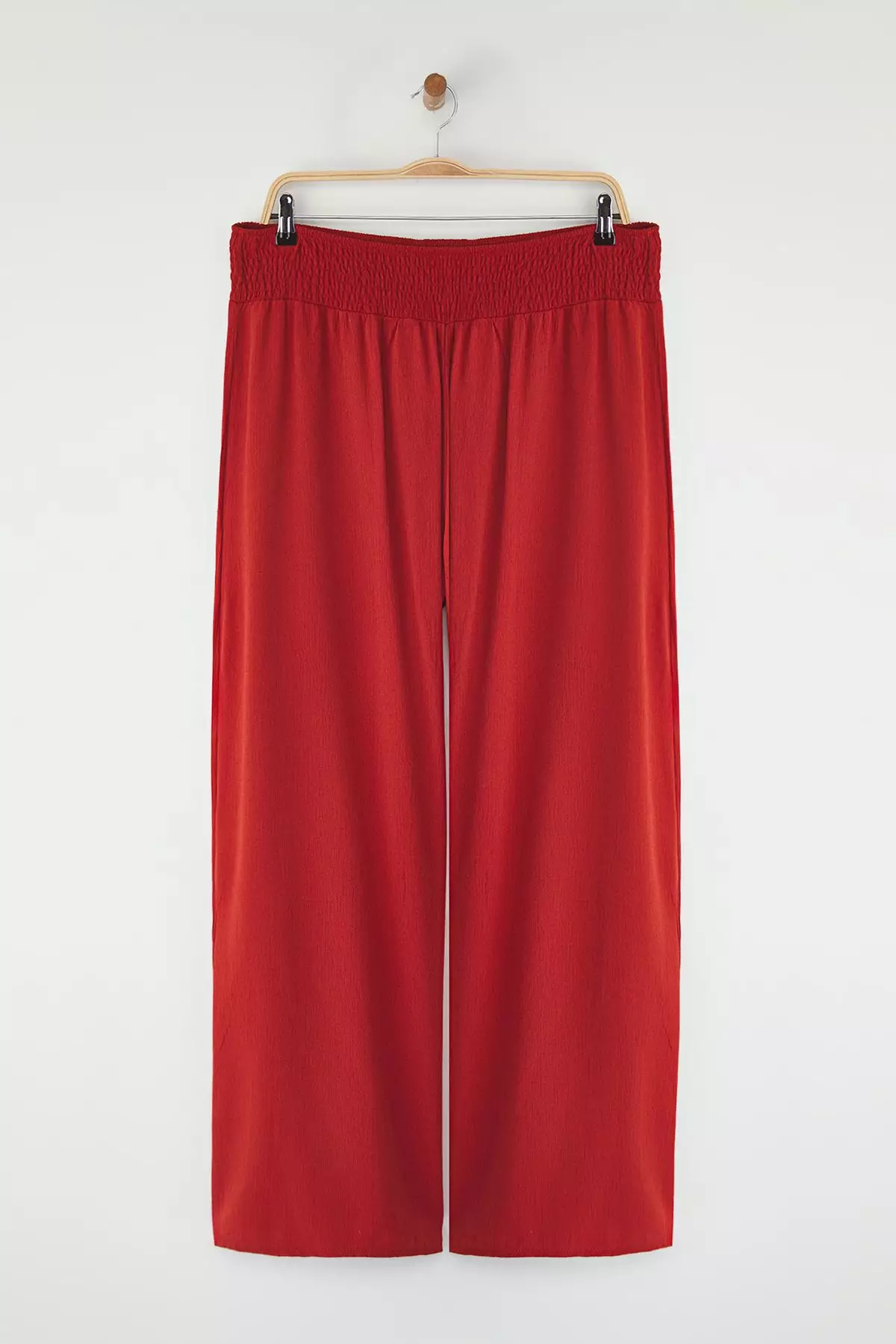 Tile Wide Leg High Waist Beach Wear Plus Size Trousers TBBSS25AR00000