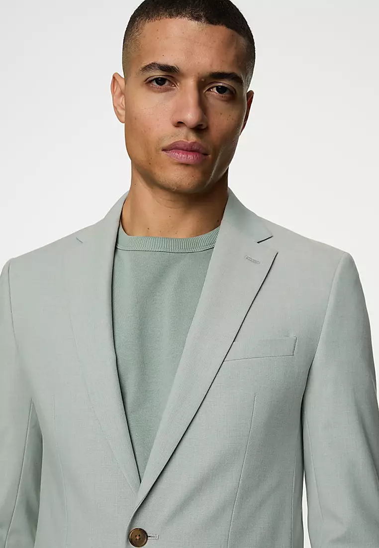 Slim Fit Stretch Suit Jacket